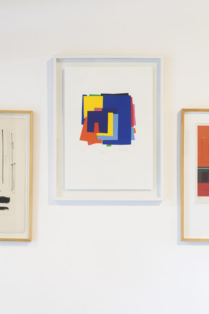 Patricia Van Dalen | Estructura 2 | 2014 | Serigrafía | 70 x 50 cm
