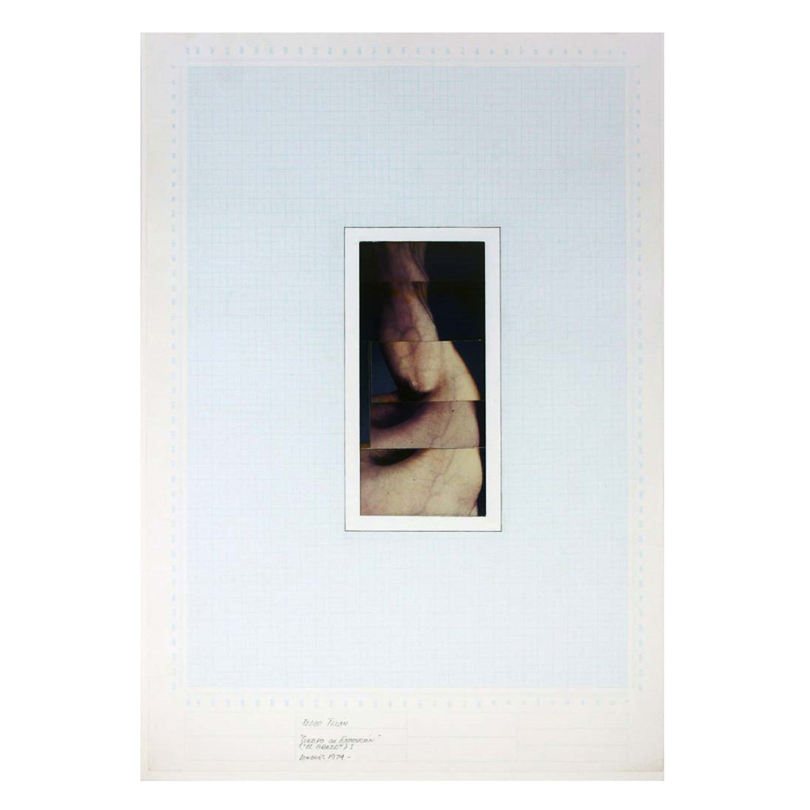 Cuerpo de exposición (El brazo) | 1974 | Fotografías en infrarrojo sobre papel | 51 x 36 cm | Colección Mercantil 	  