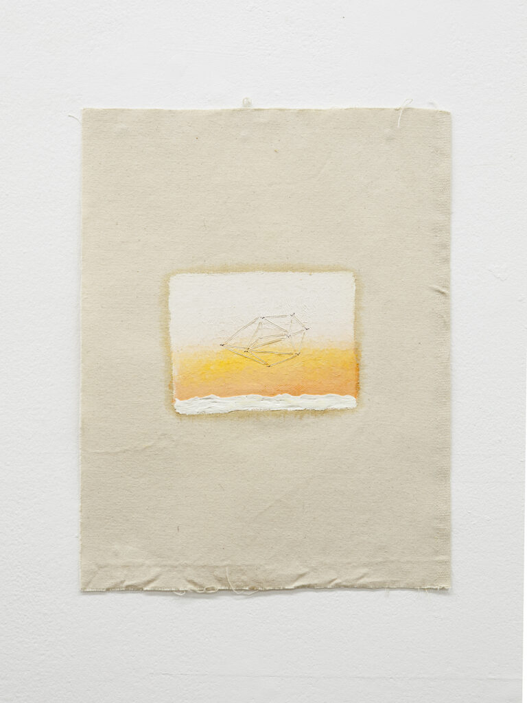 Sol de los venados (Avistamiento 3) | óleo sobre tela | 28 x 31,8 cm | 2020