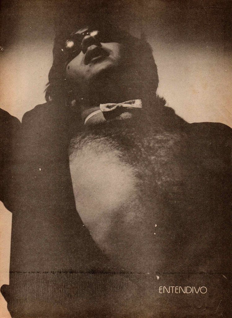 Luis Álvarez. Fotografía para la sección “Entendivo”. En: Entendido, año 1, no. 4, Caracas, diciembre 1980 – enero 1981, p. 29.